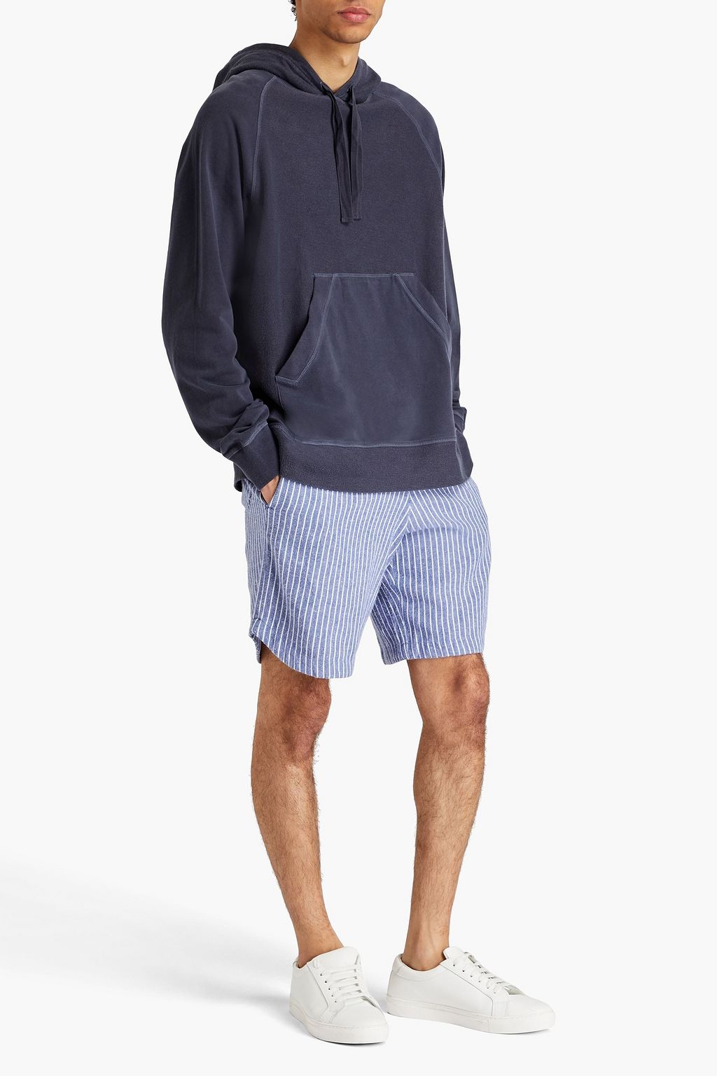 OFFICINE GÉNÉRALE Octave French cotton-terry hoodie
