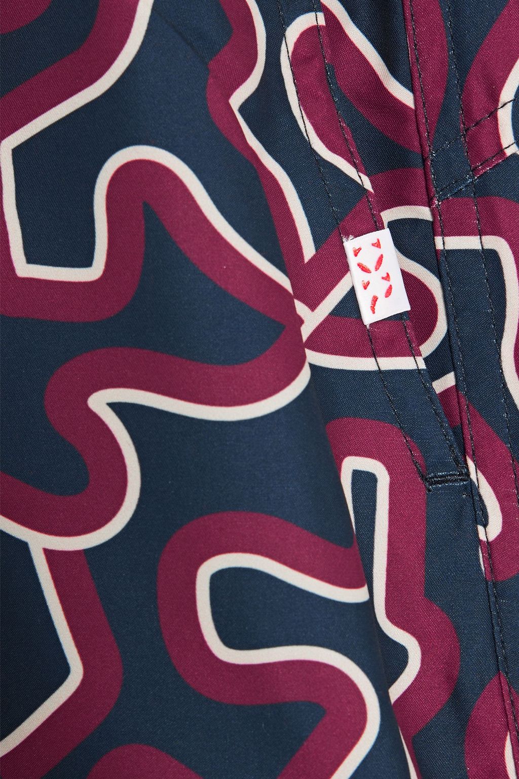 DEREK ROSE Maui mittellange Badeshorts mit Print