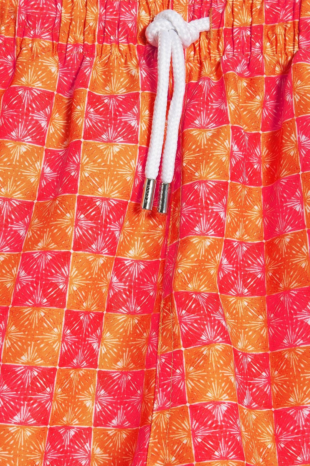 DEREK ROSE Tropez mid-length printed swim shorts