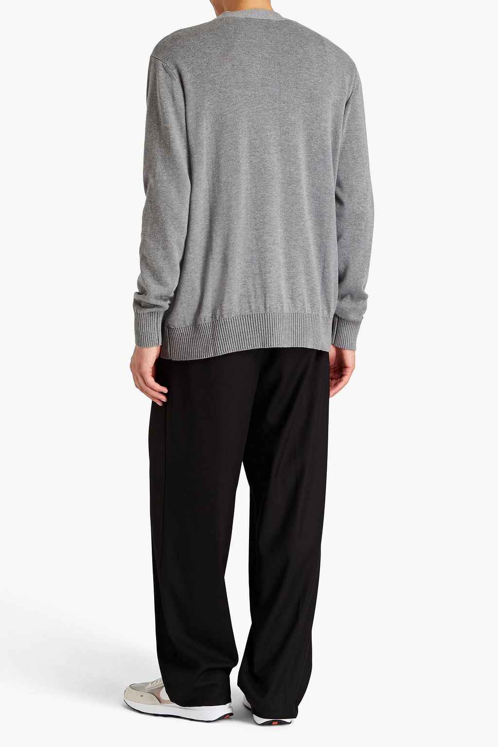 OFFICINE GÉNÉRALE Miles mélange cotton-blend cardigan
