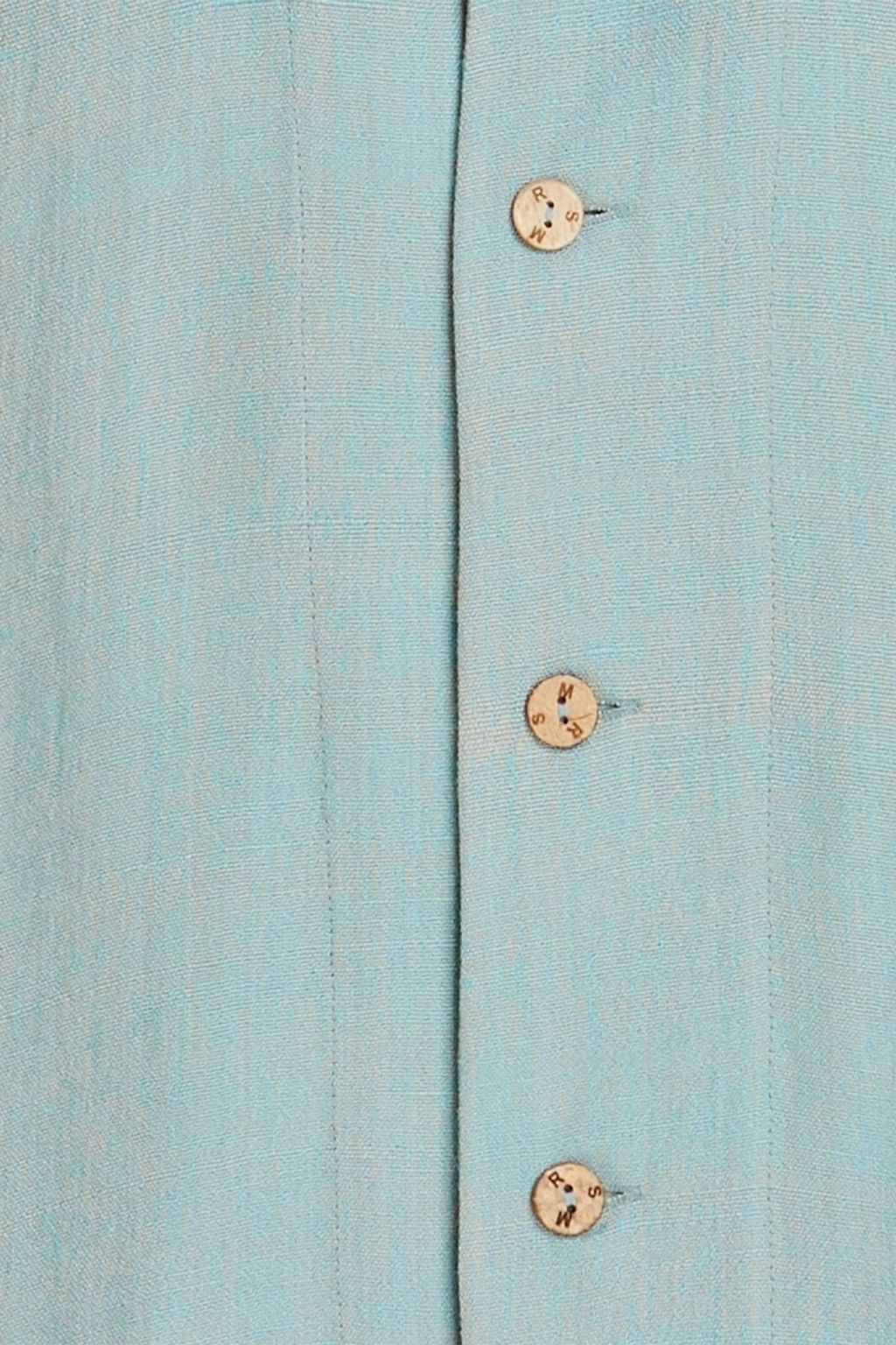 SMR DAYS Paloma bamboo and wool-blend jacquard shirt
