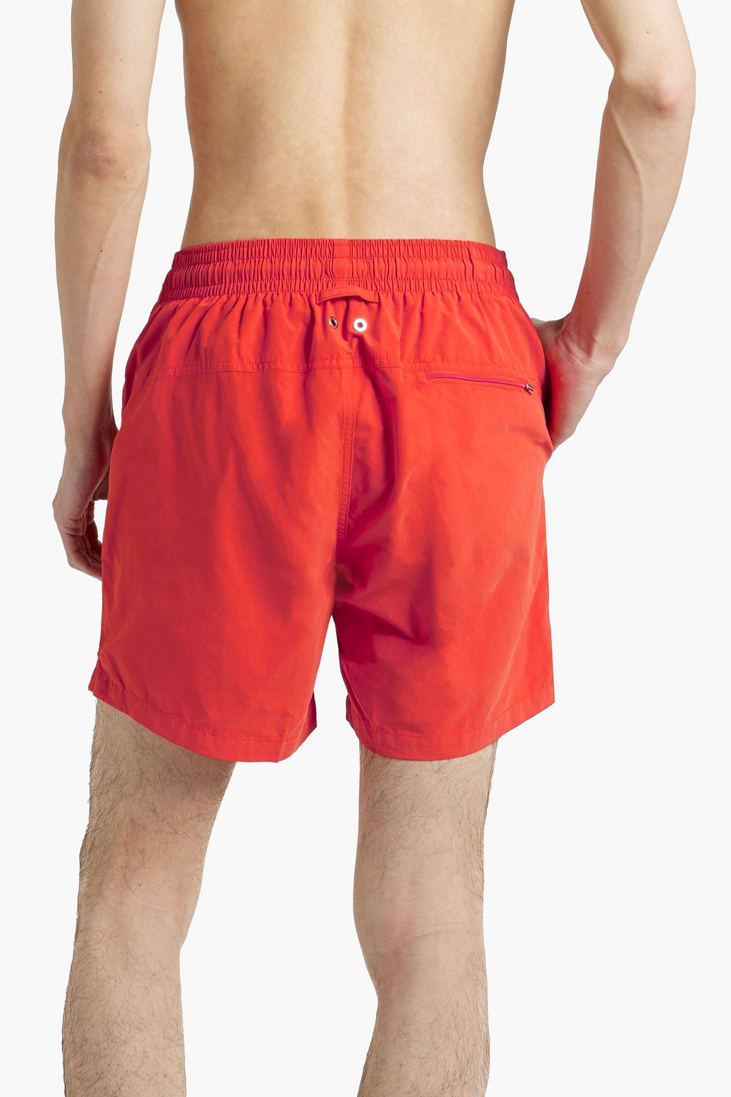DEREK ROSE Shell mid-length swim shorts