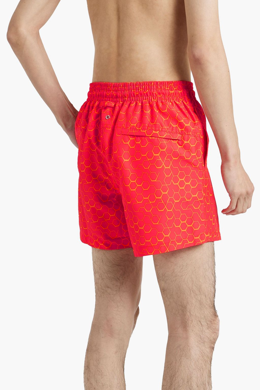 DEREK ROSE Aruba mid-length printed swim shorts
