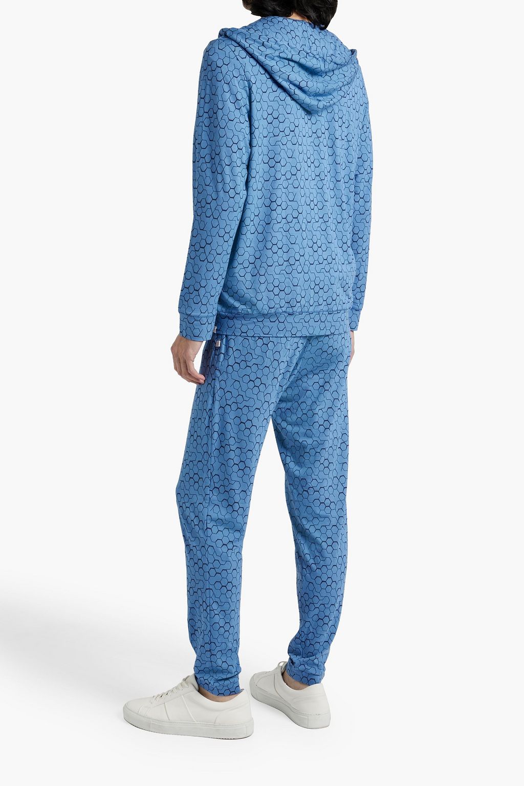 DEREK ROSE London printed stretch-modal jersey sweatpants