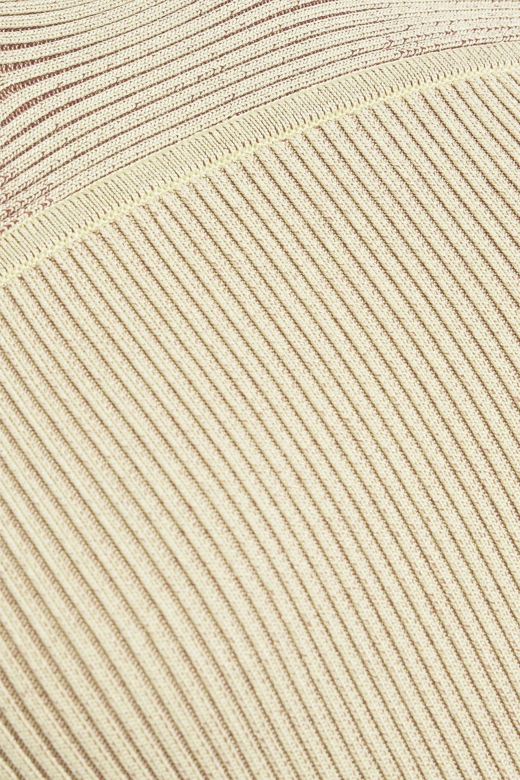 SIMKHAI Tabitha ribbed-knit dress
