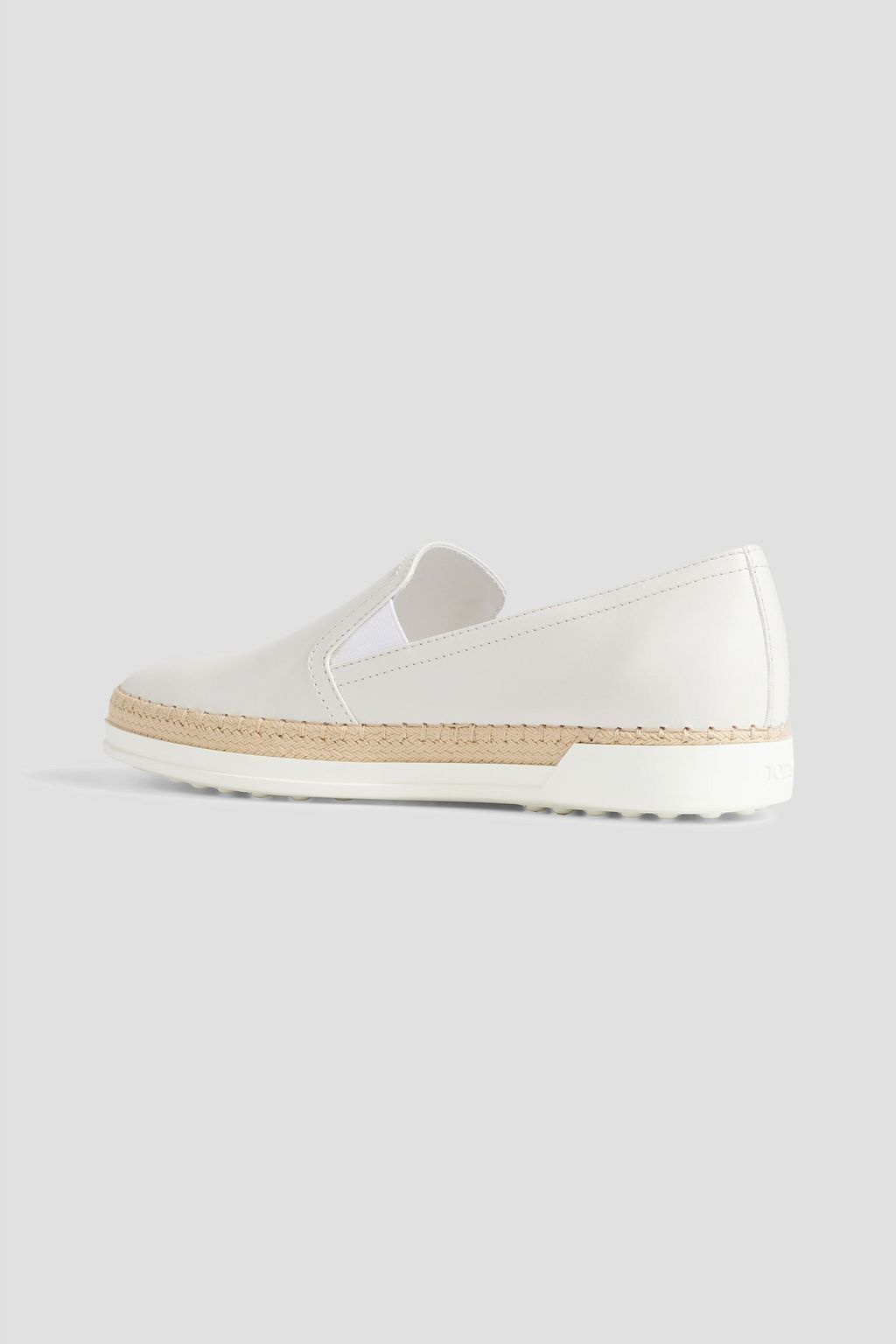 TOD'S Leather espadrilles | THE OUTNET