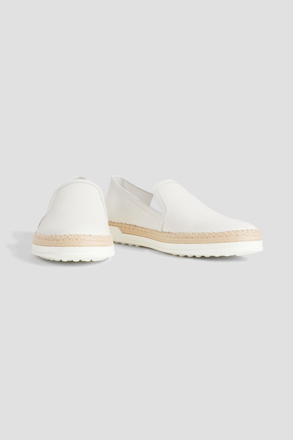 TOD'S Leather espadrilles