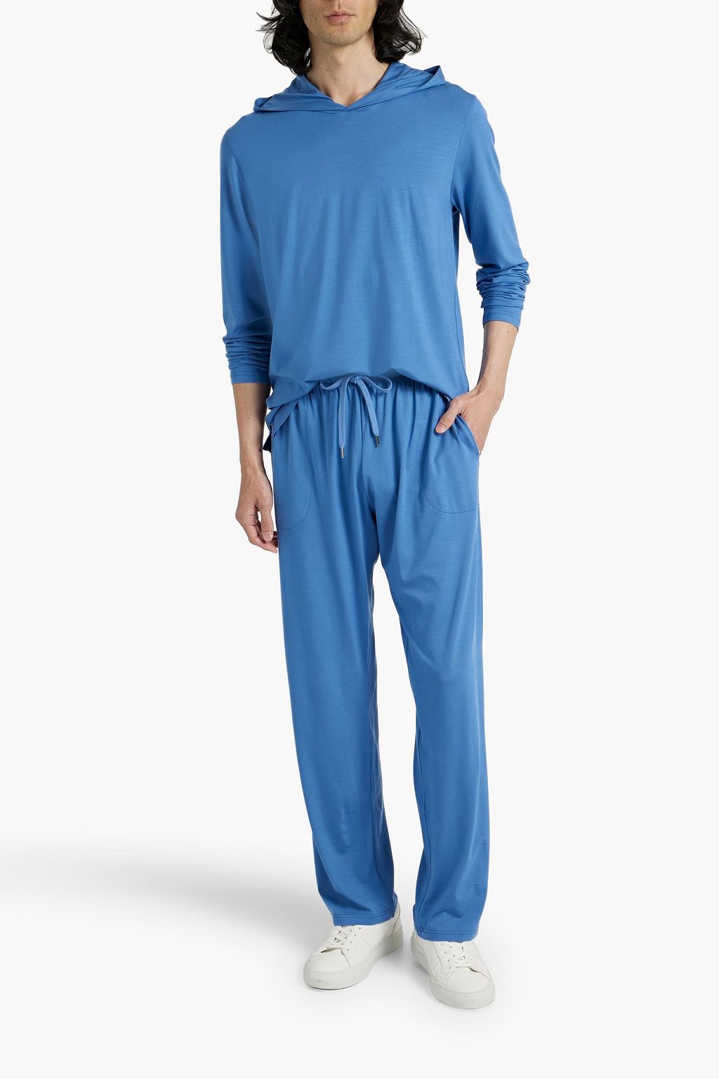 DEREK ROSE Stretch-modal jersey sweatpants
