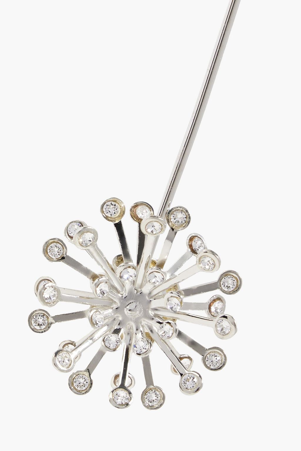 OSCAR DE LA RENTA Gold-tone crystal earrings