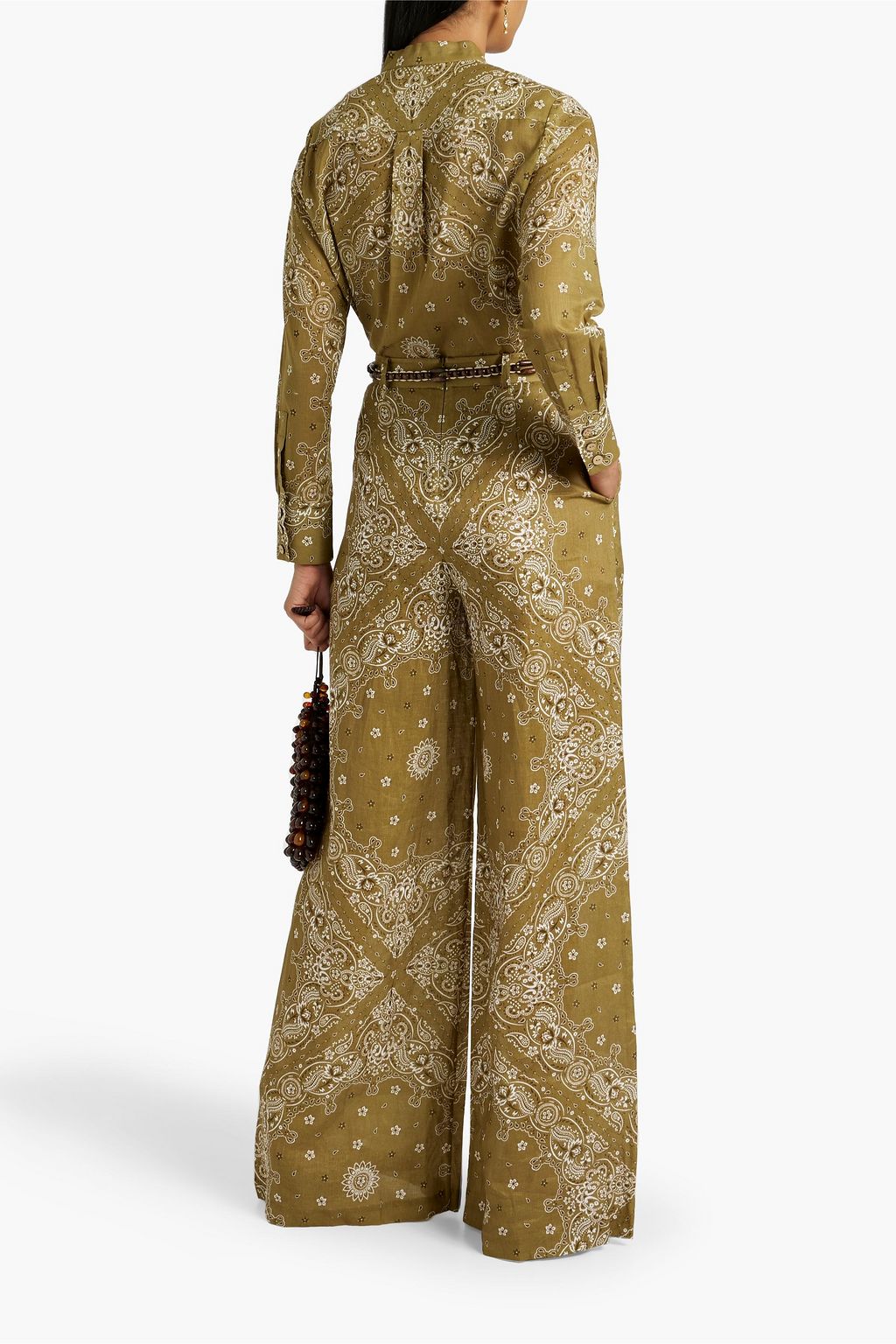 ZIMMERMANN Paisley-print cotton-voile shirt