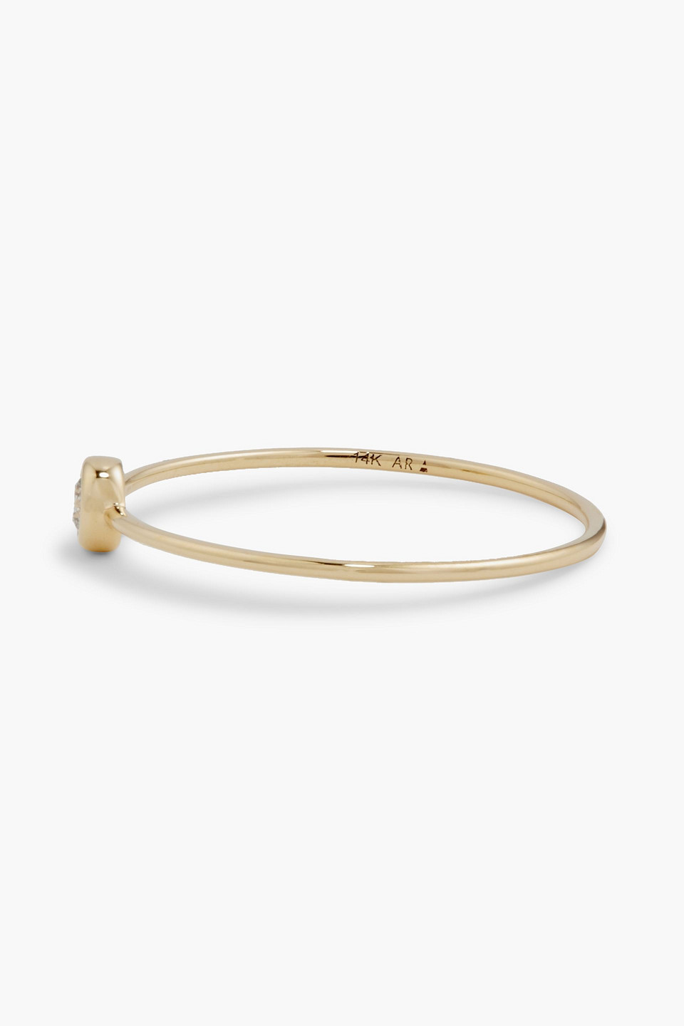 Shop Adina Reyter 14-karat Gold Diamond Ring