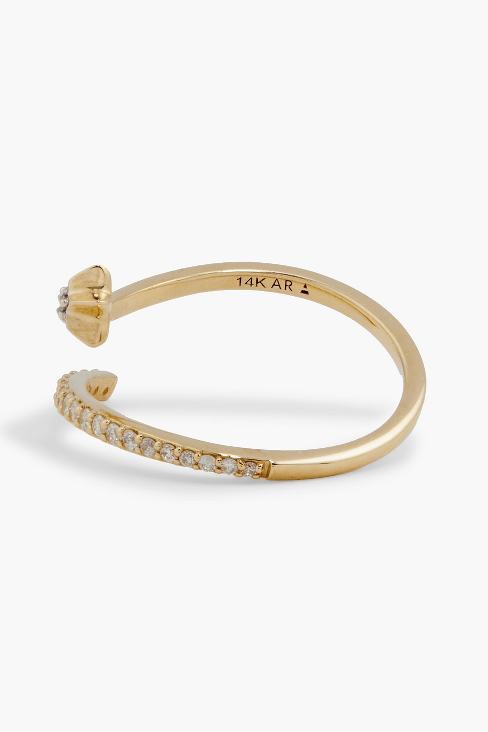 Shop Adina Reyter 14-karat Gold Diamond Ring
