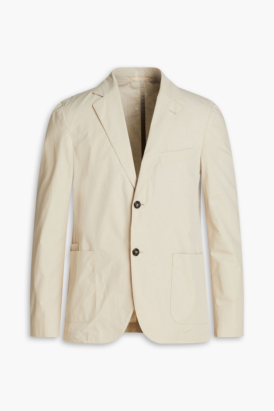 Officine Generale Hetland Blazer Aus Baumwolle In Neutral