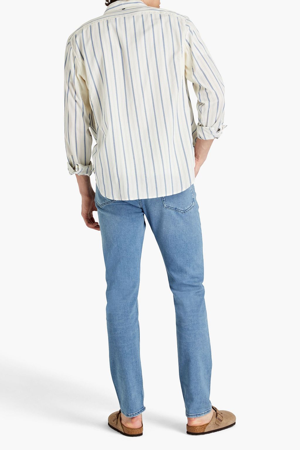 RAG & BONE Hemd aus Baumwoll-Twill mit Streifen
