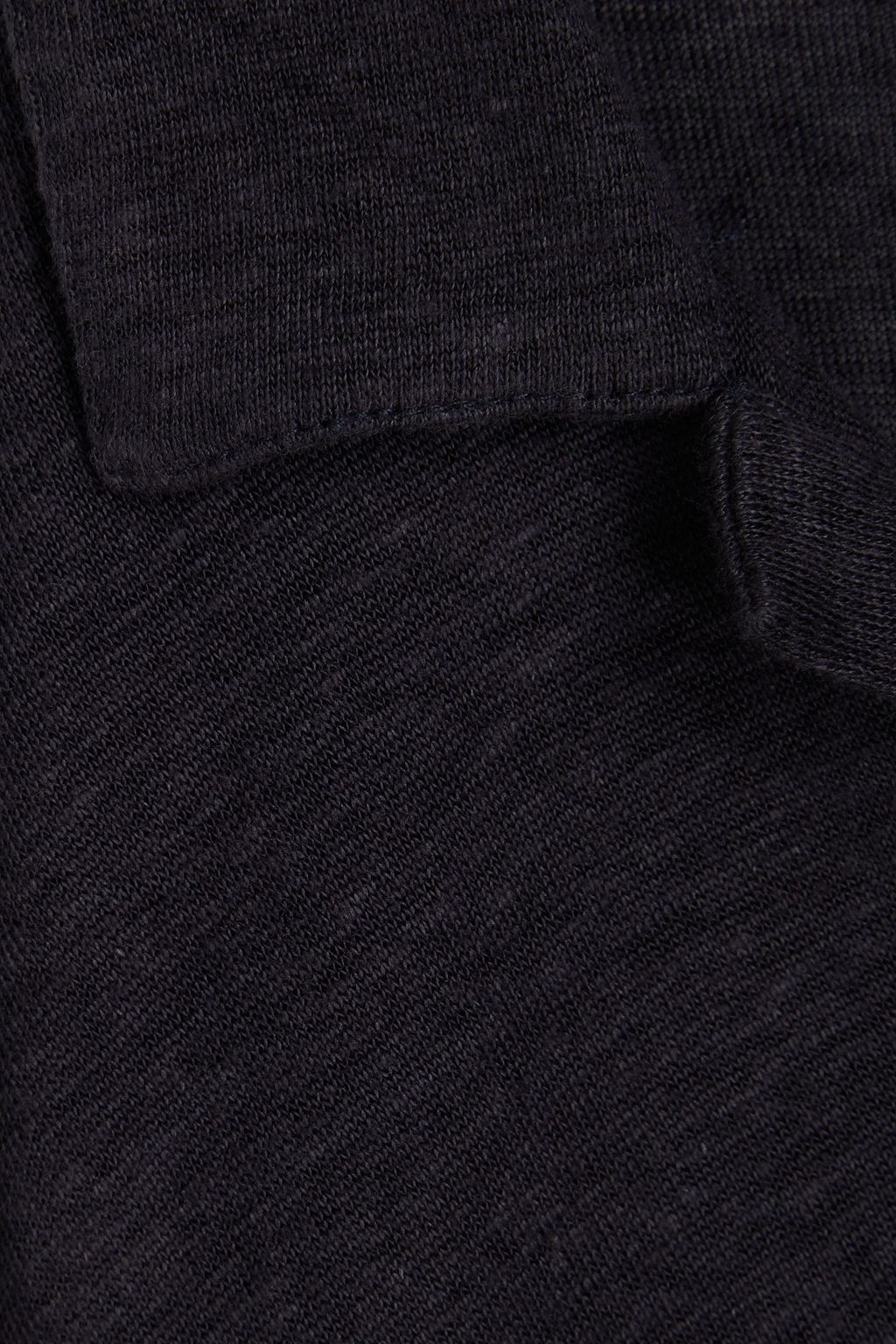 OFFICINE GÉNÉRALE Simon slub linen polo shirt