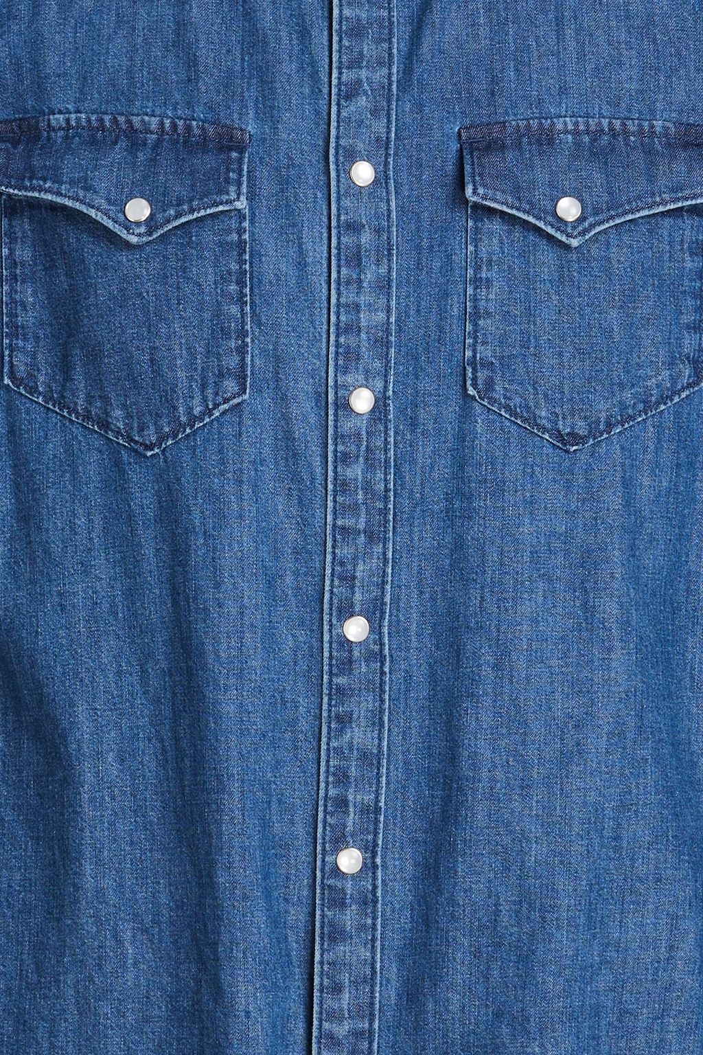 RAG & BONE Western cotton-chambray shirt