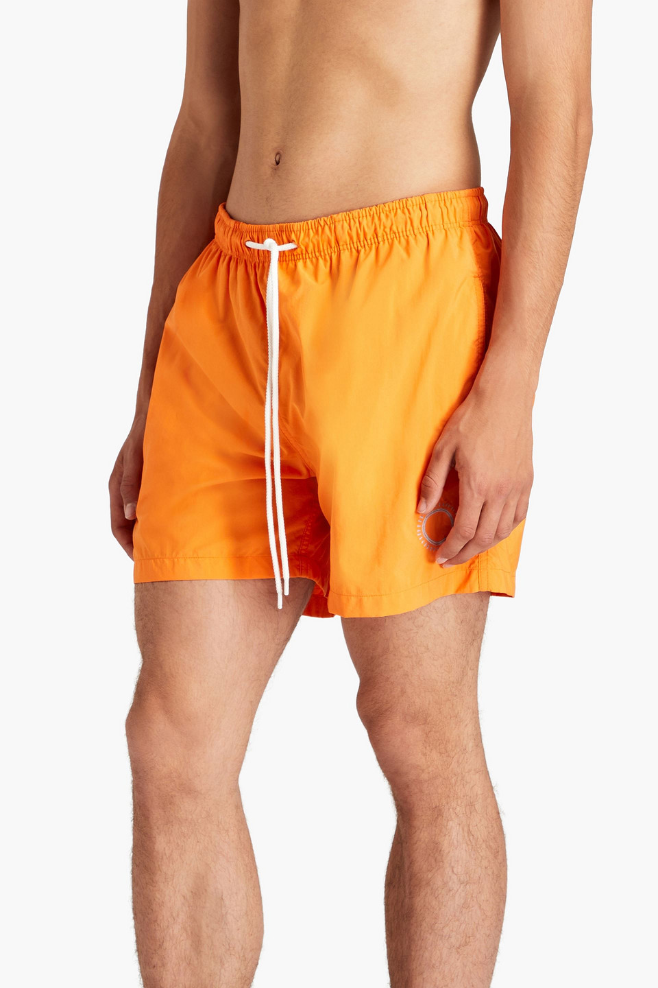  Smr Days - Mittellange Badeshorts - Orange - Xs 