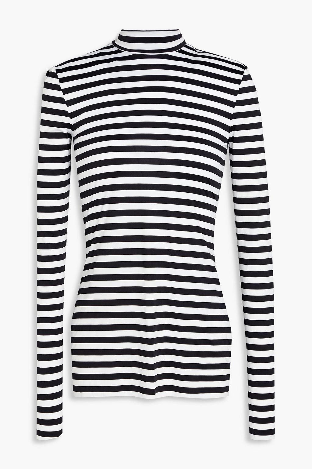 Turtleneck striped hotsell long sleeve shirt