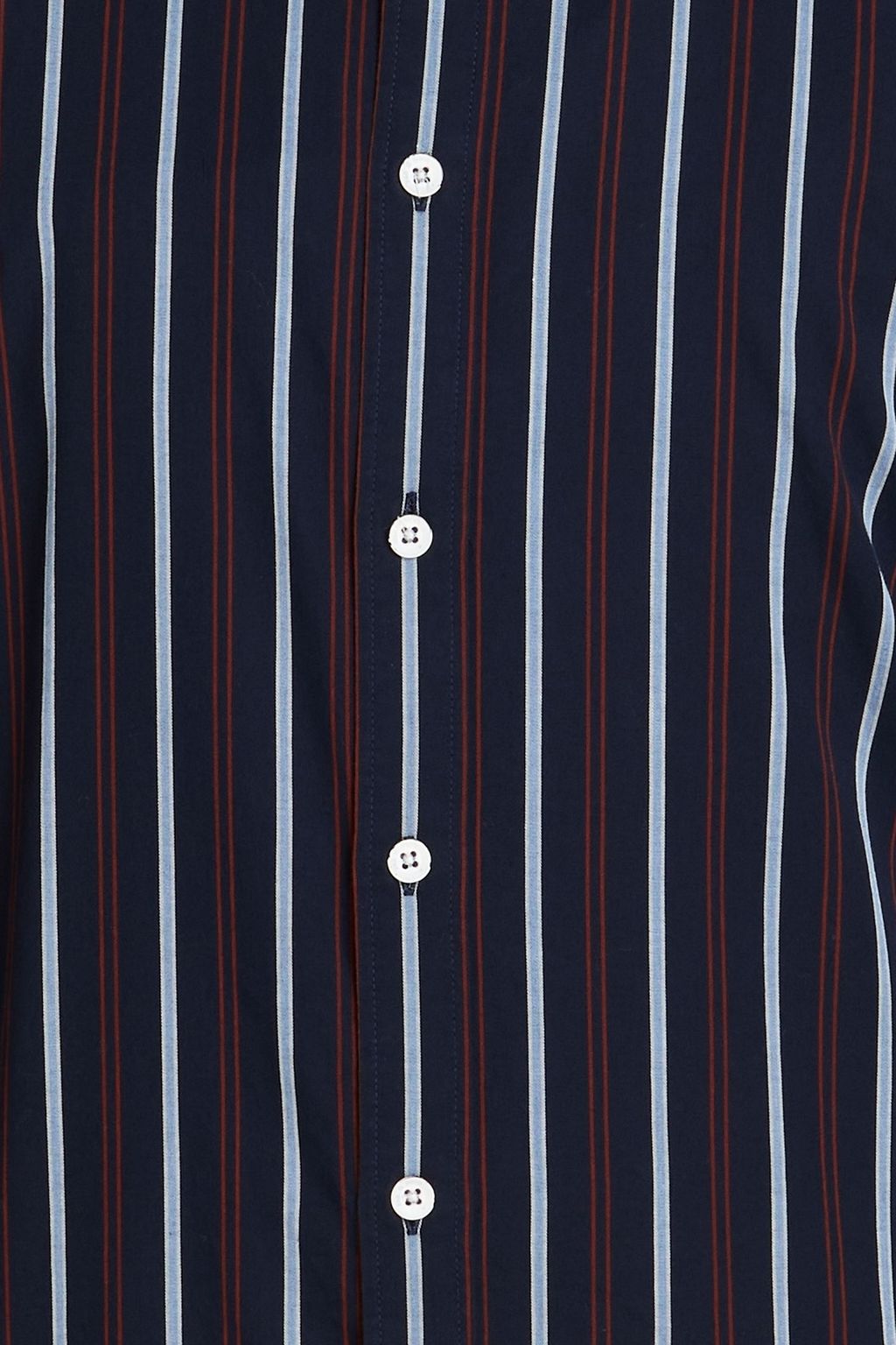 RAG & BONE Hemd aus Baumwoll-Twill mit Streifen
