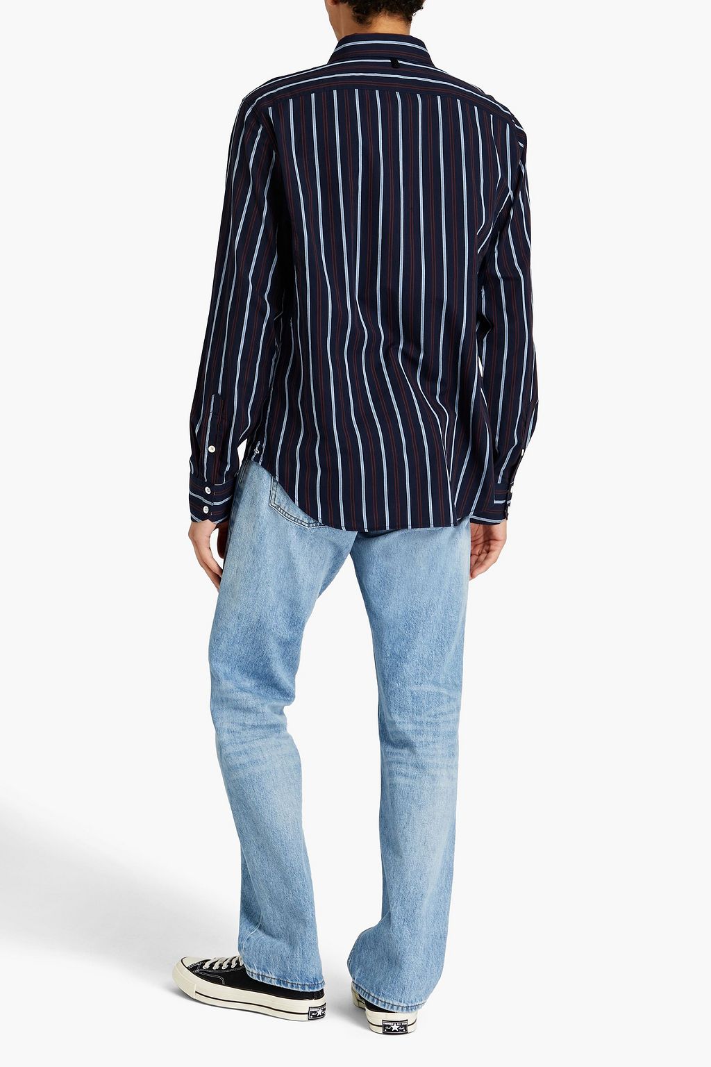 RAG & BONE Hemd aus Baumwoll-Twill mit Streifen