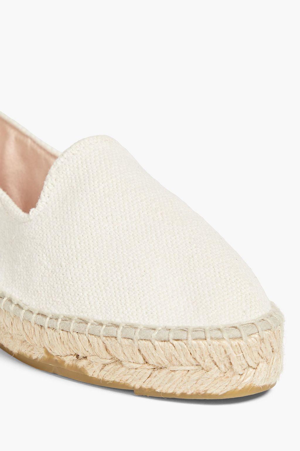 MANEBÍ Linen-canvas espadrilles