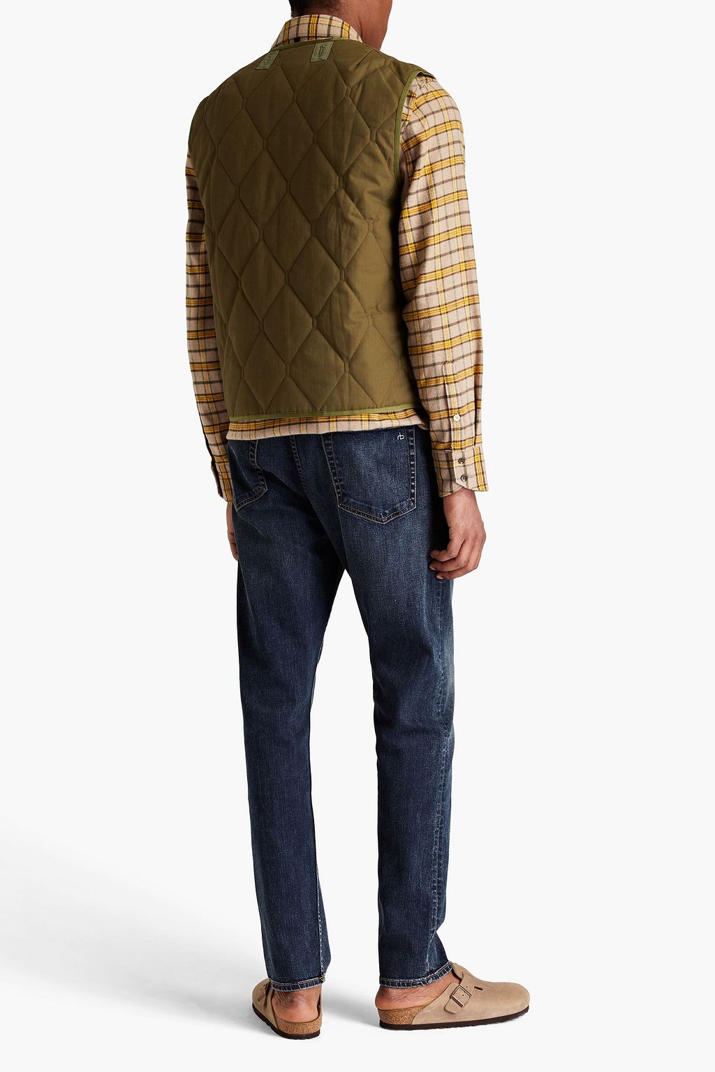 RAG & BONE Fit 2 slim-fit faded denim jeans