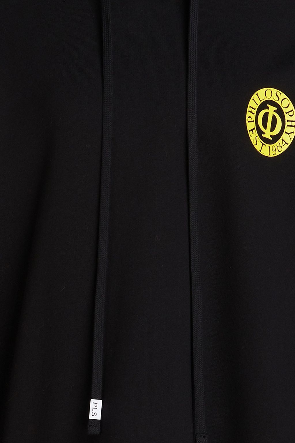 PHILOSOPHY DI LORENZO SERAFINI Printed cotton-fleece hoodie