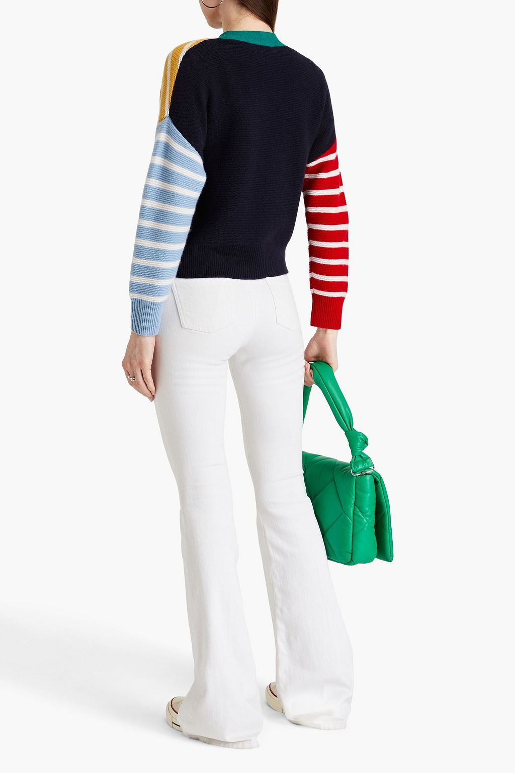 ALEX MILL Nico striped cashmere cardigan