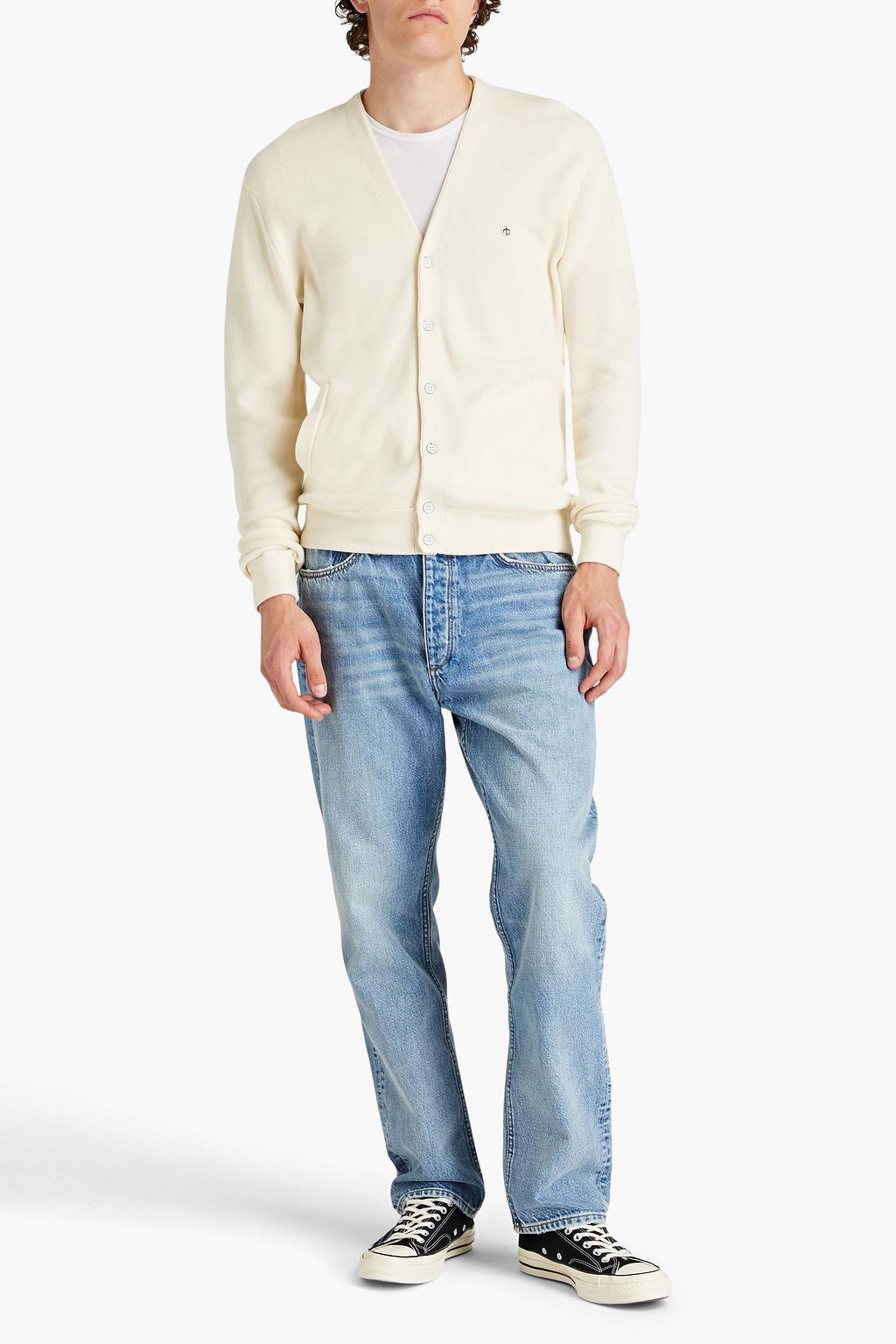 RAG & BONE Whiskered denim jeans