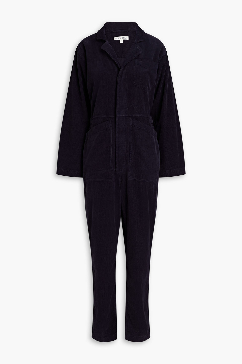 Alex Mill Standard Jumpsuit In Fine Wale Corduroy In Navy