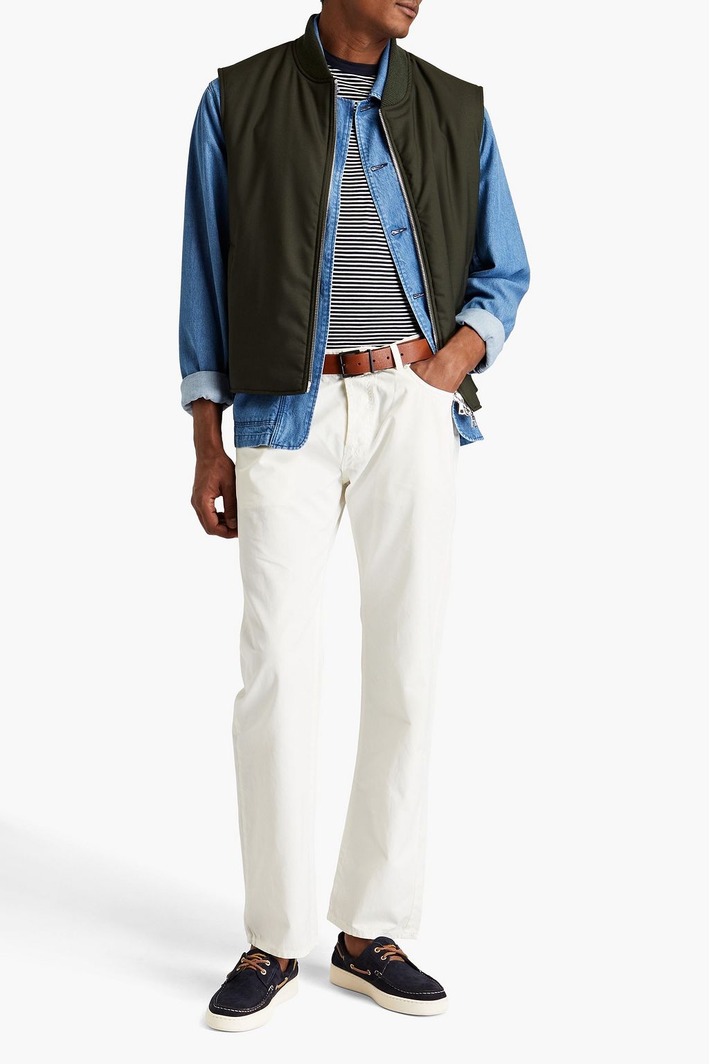 OFFICINE GÉNÉRALE Dave wool vest
