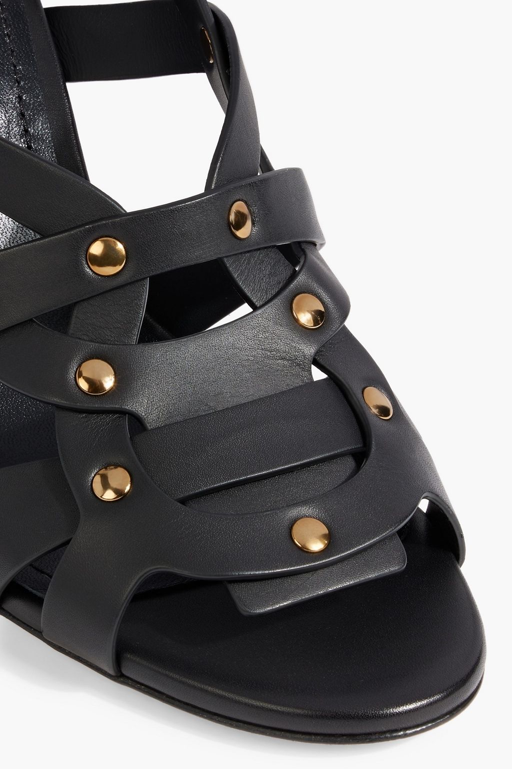 TOD'S Studded leather sandals