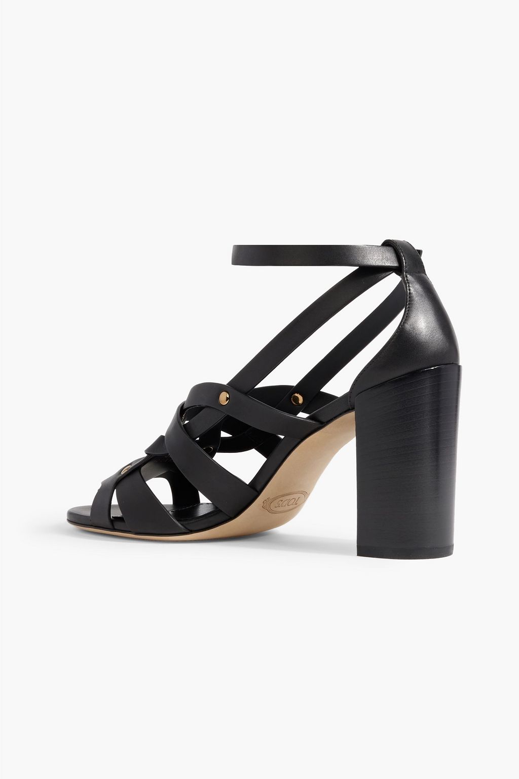 TOD'S Studded leather sandals