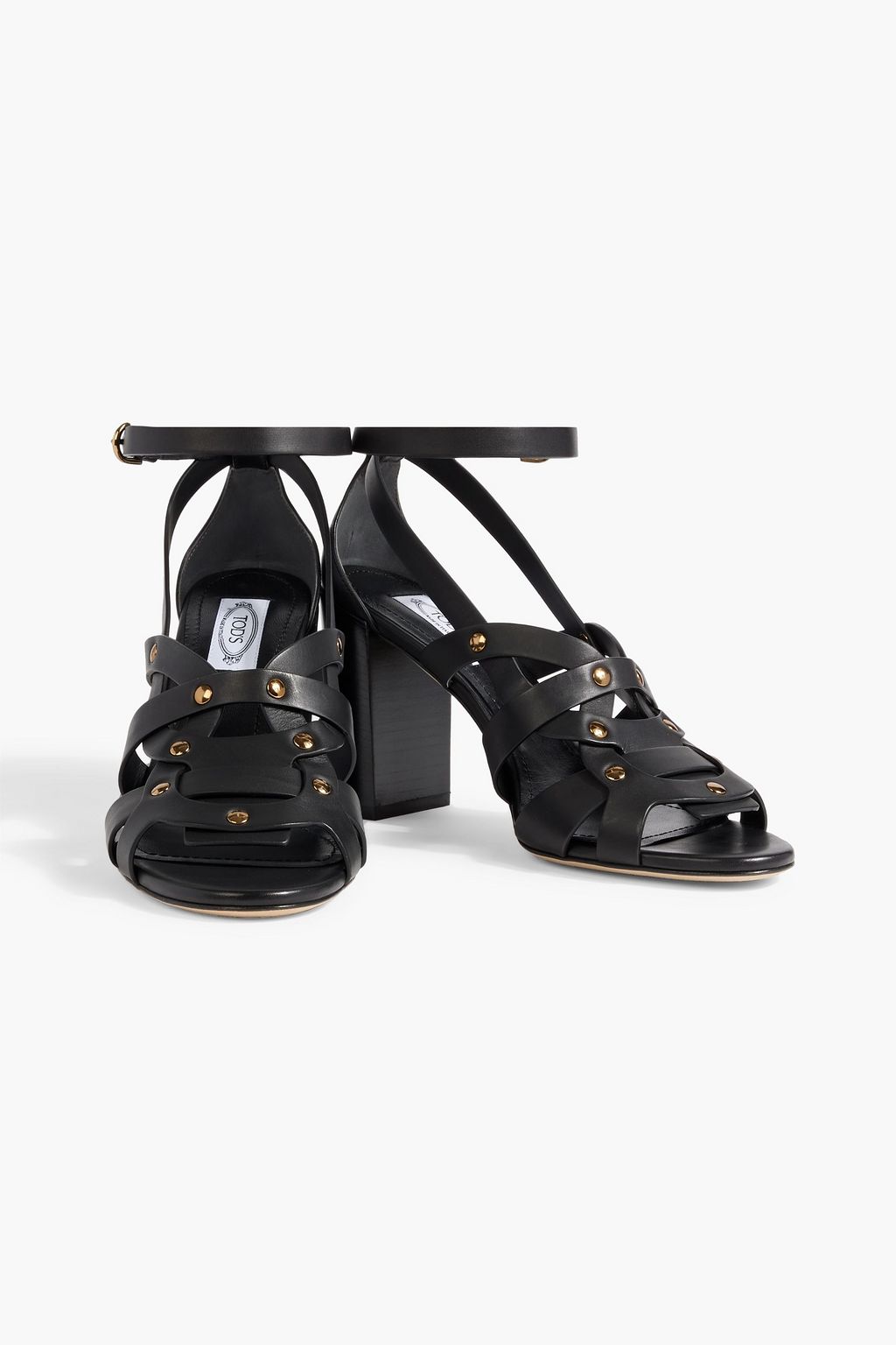 TOD'S Studded leather sandals