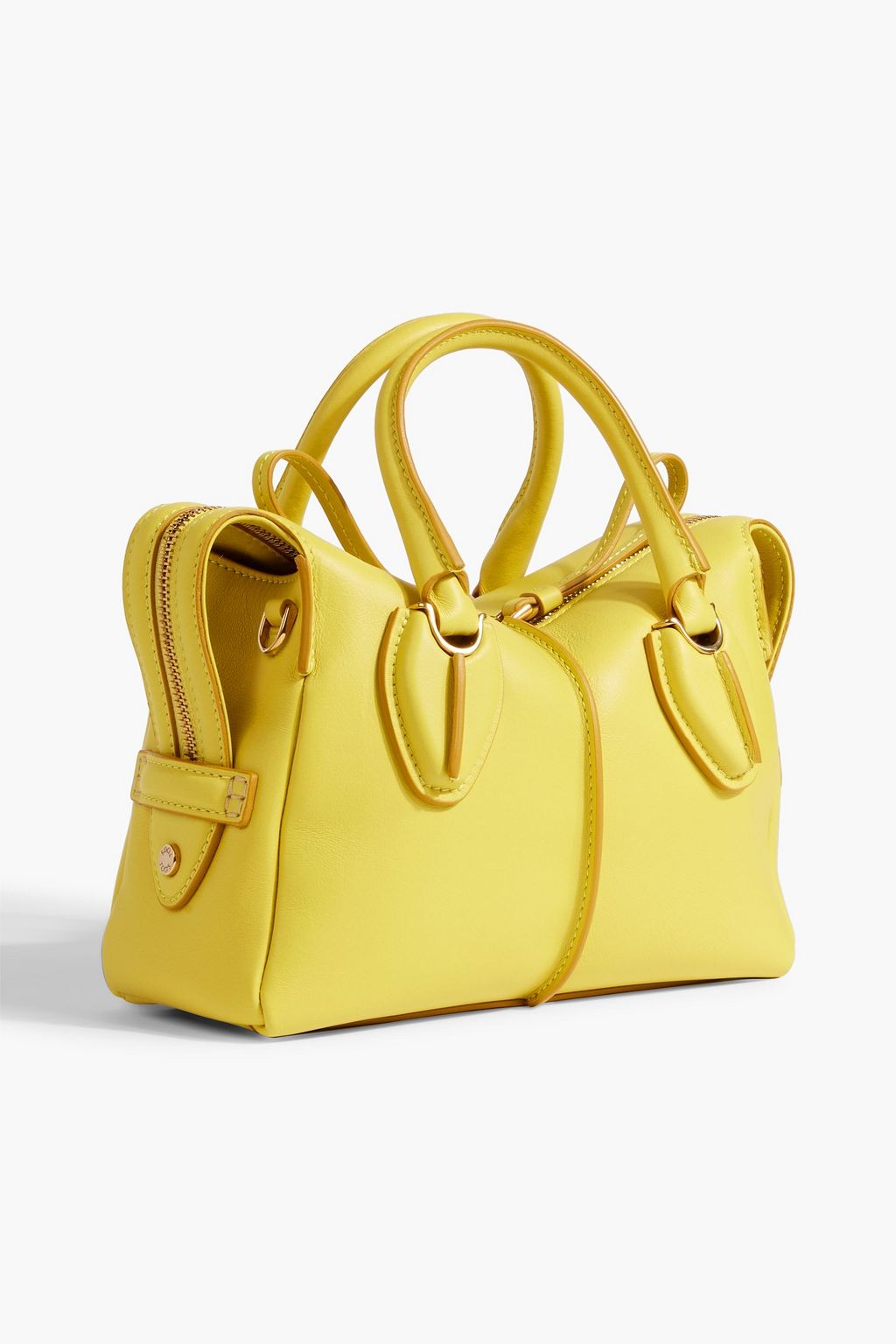 TOD'S Bauletto Zip Micro leather tote