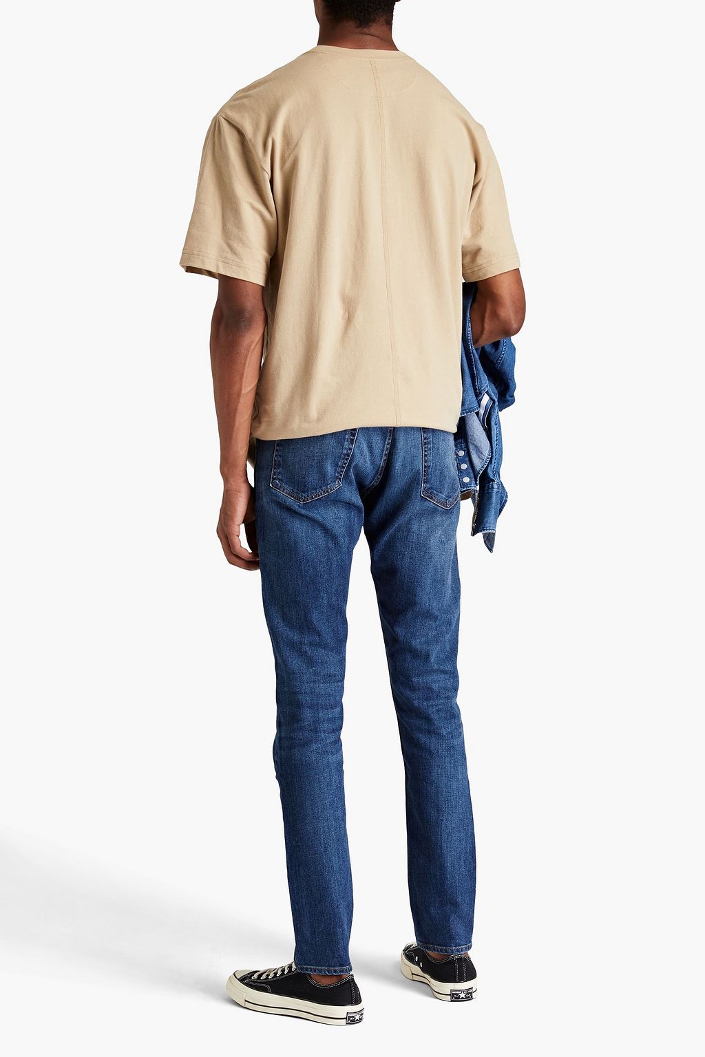 RAG & BONE Fit 1 skinny-fit faded denim jeans