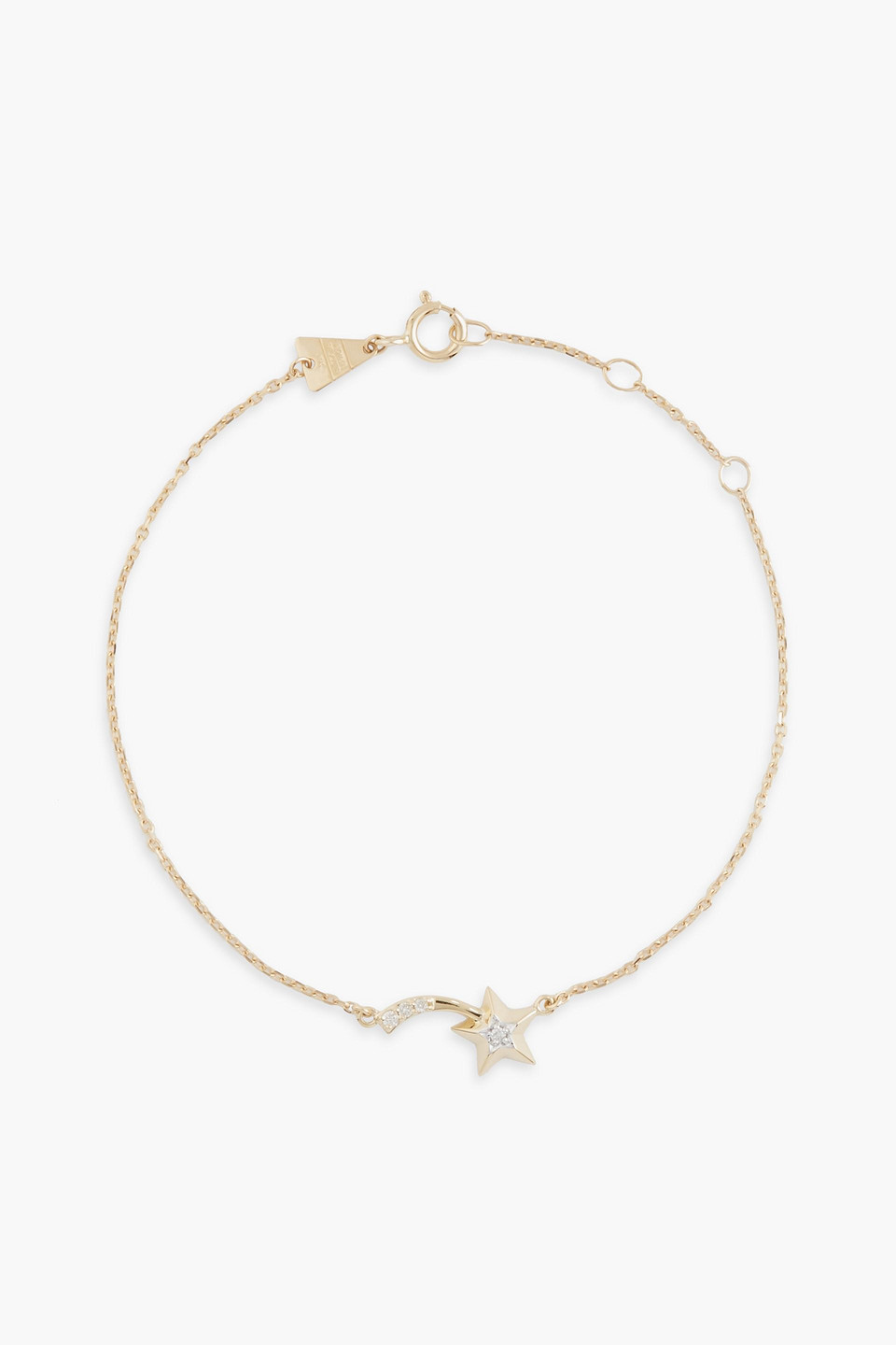 Adina Reyter 14-karat Gold Diamond Bracelet
