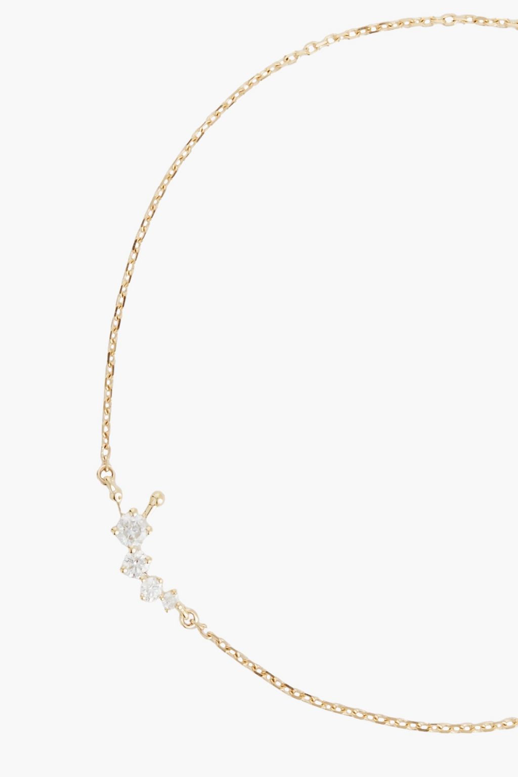 ADINA REYTER 14-karat gold diamond bracelet