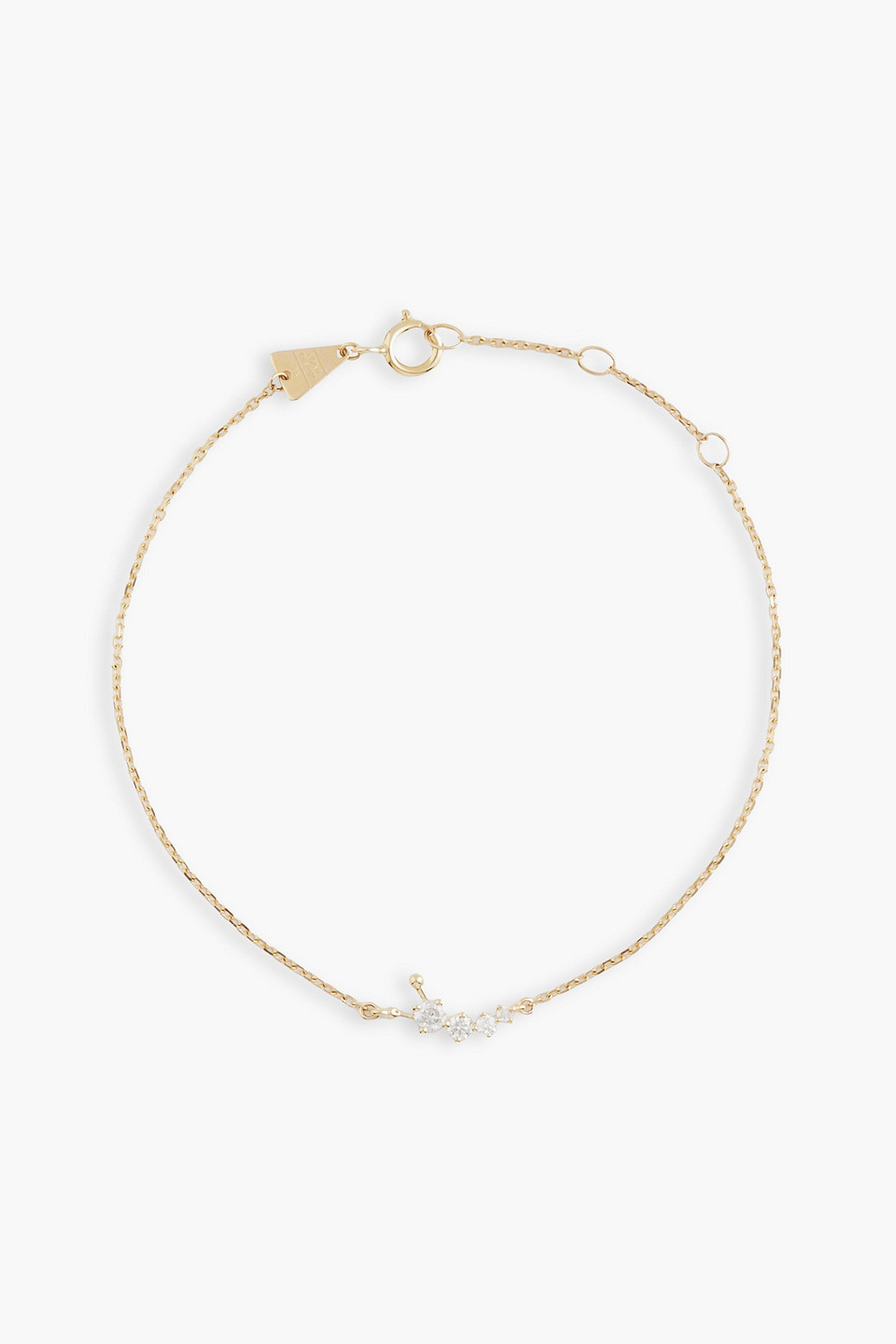 Adina Reyter 14-karat Gold Diamond Bracelet
