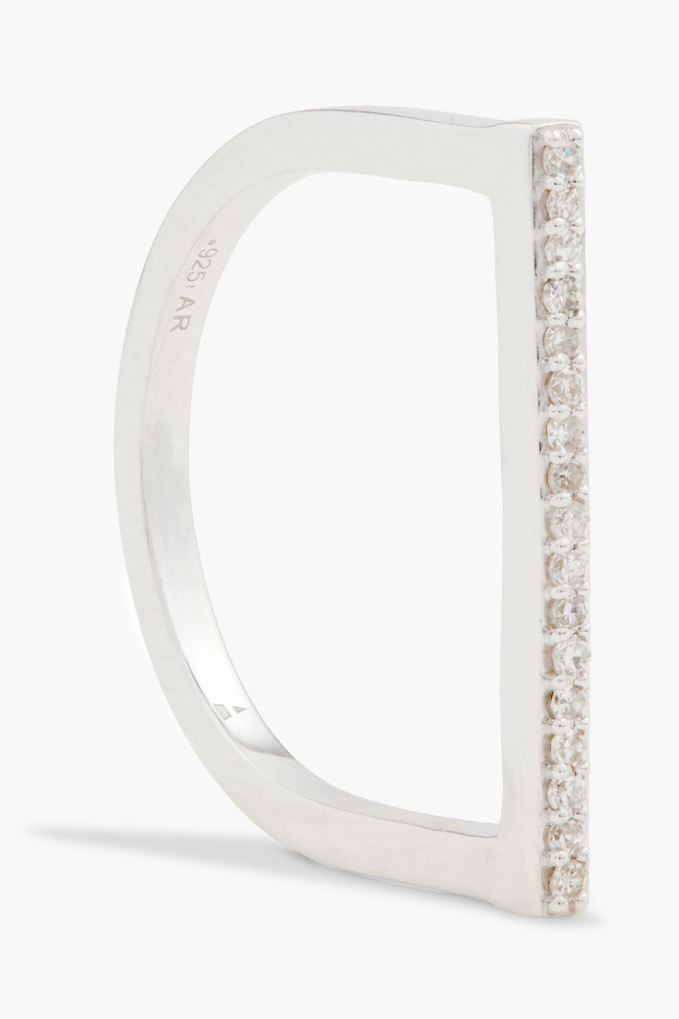 Shop Adina Reyter Sterling Silver Diamond Ring