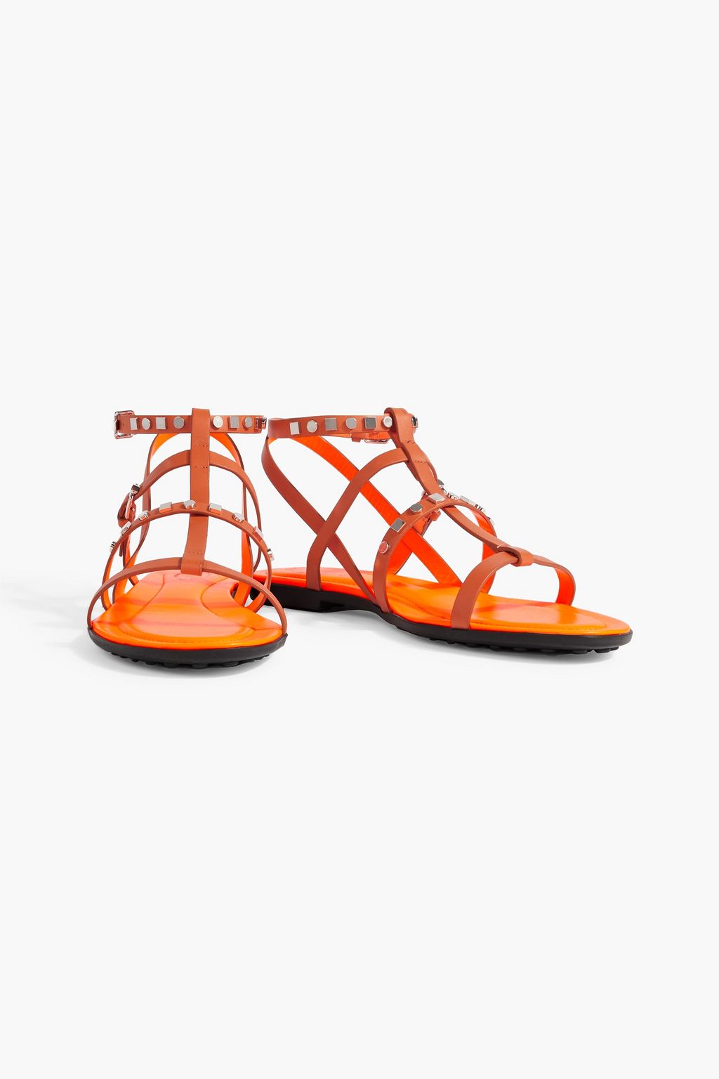 TOD'S Studded leather sandals