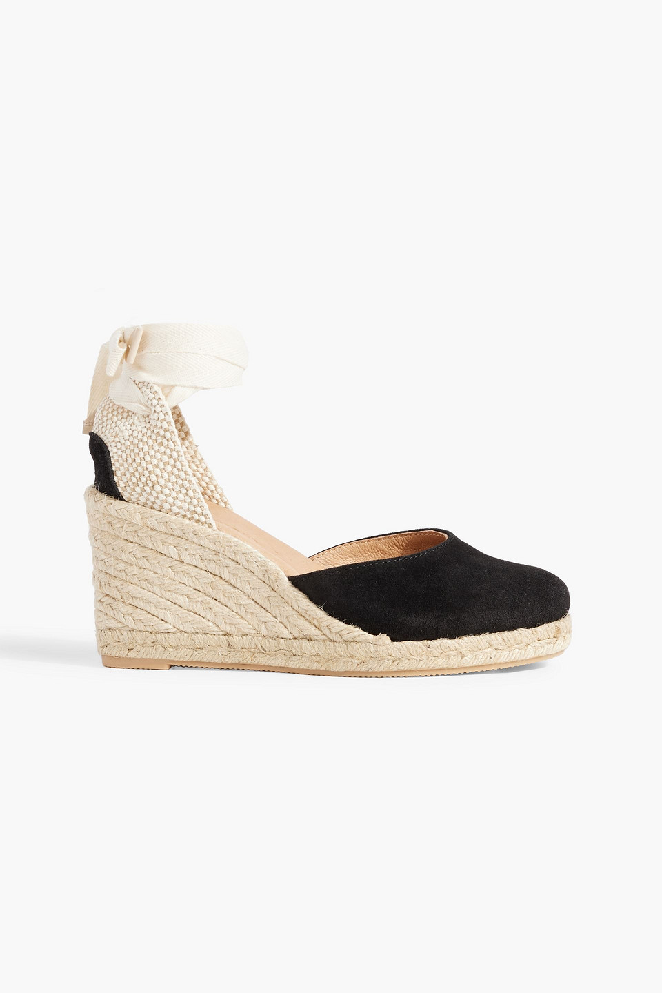 Leda suede wedge espadrilles