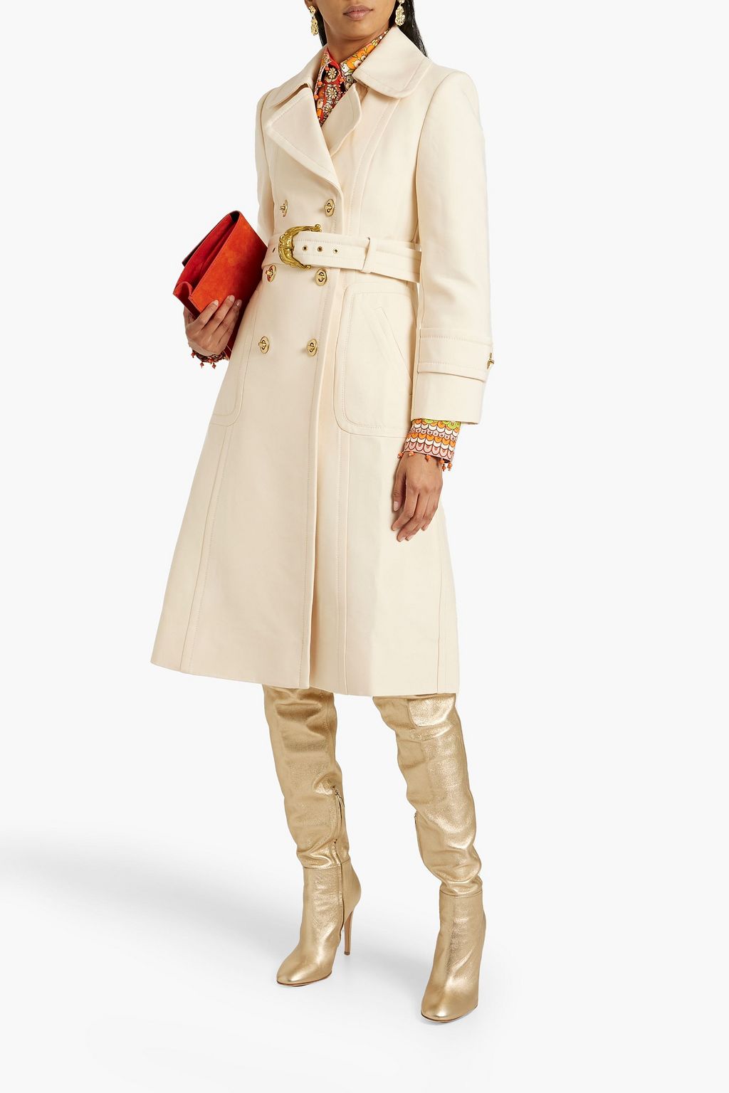 ZIMMERMANN Wool-blend trench coat