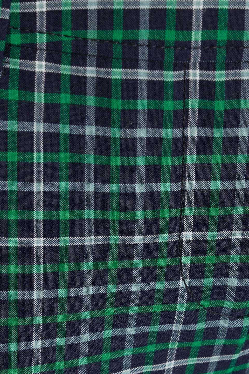 Zimmermann Checked Jacquard Straight-leg Pants In Green