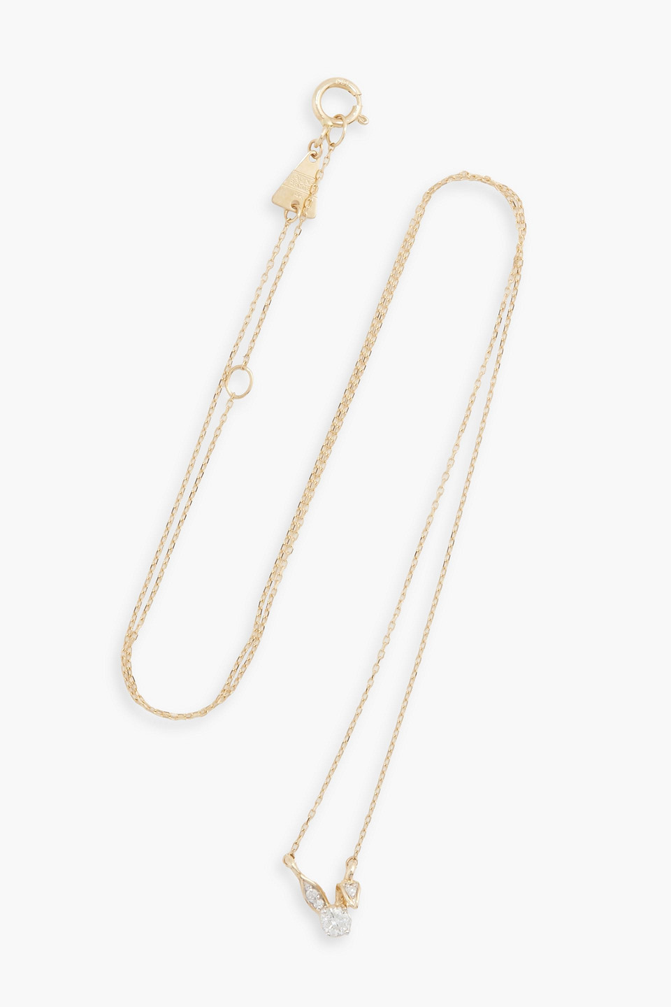 Adina Reyter 14-karat Gold Diamond Necklace