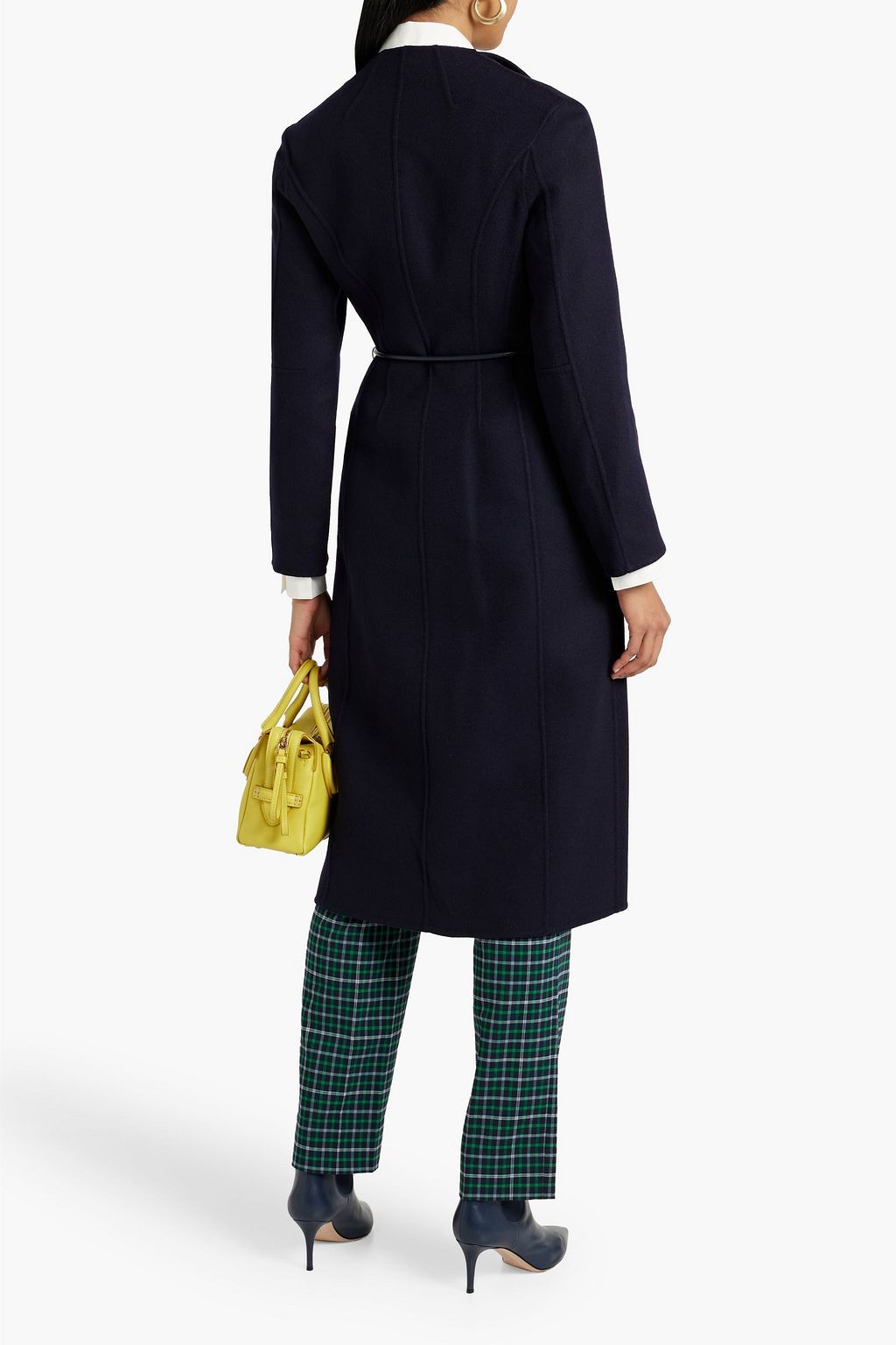 ZIMMERMANN Belted wool-felt coat