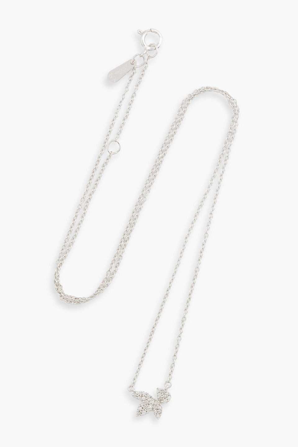 Adina Reyter Sterling Silver Diamond Necklace