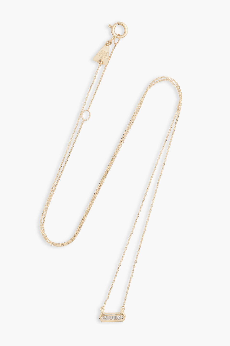 Adina Reyter 14-karat Gold Diamond Necklace