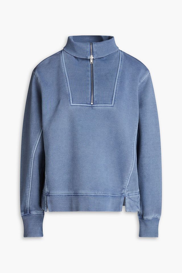 Crosby cotton-fleece half-zip sweatshirt