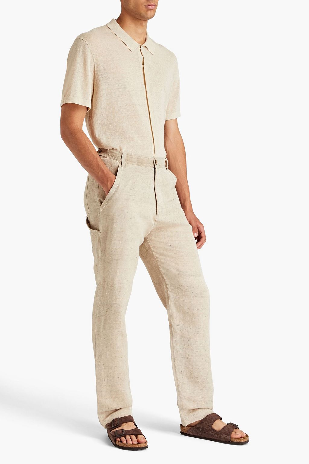 SMR DAYS Jumeirah Donegal bamboo-blend pants